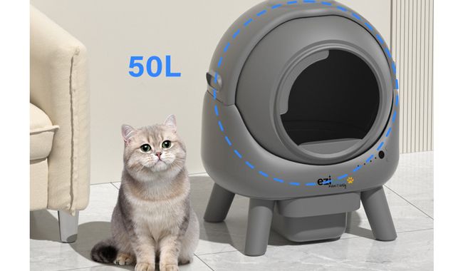 Catbot K6i, Selvrensende kattetoalett