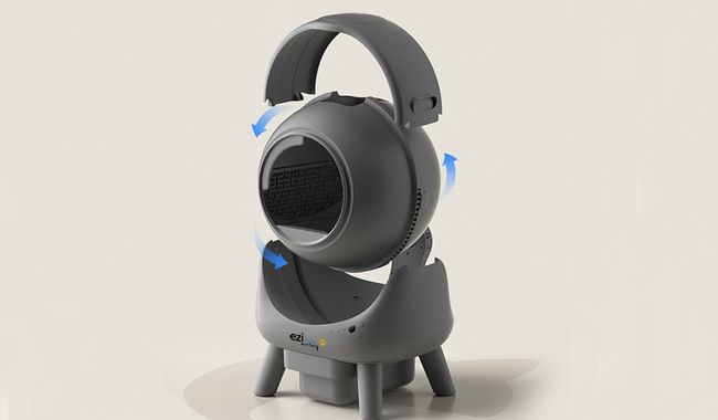 Catbot K6i, Selvrensende kattetoalett