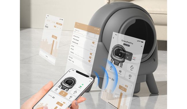 Catbot K6i, Selvrensende kattetoalett