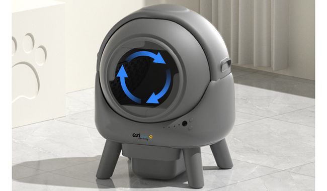 Catbot K6i, Selvrensende kattetoalett
