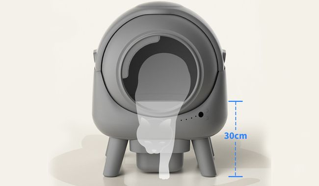 Catbot K6i, Selvrensende kattetoalett