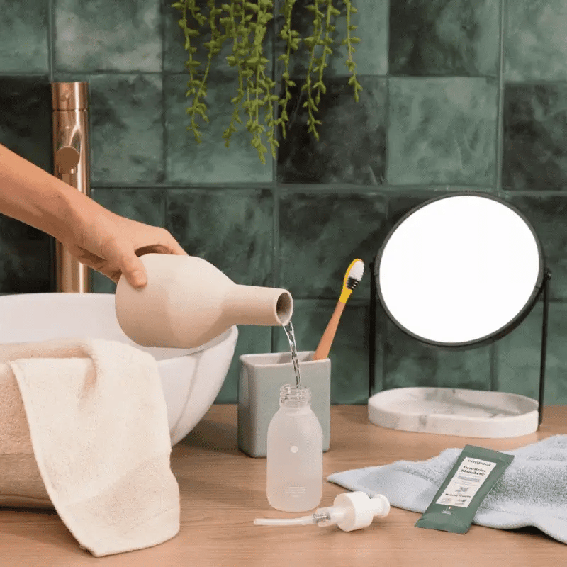 Kit refill pluss flaske, hvitende tannkrem (x1)