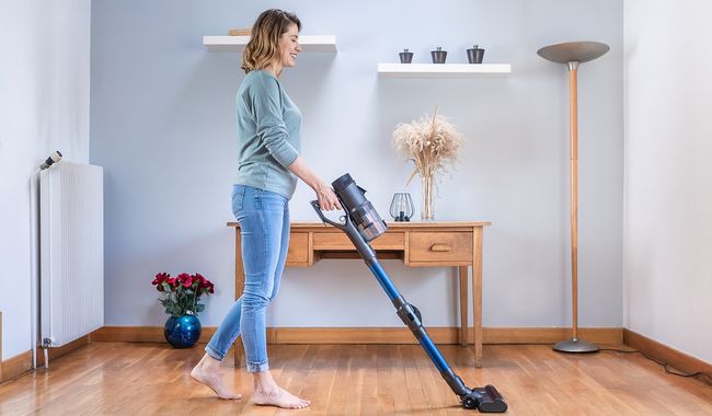 FR8 Wash Trådløs Mopp & Tørr Støvsuger - Made in France