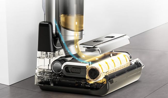 Cyclowash P8 Trådløs Mopp & Tørr Støvsuger