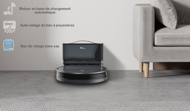 I-Bot Z5 Robotstøvsuger med mopp