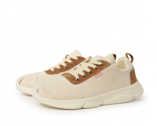 Håndlaget Sneakers Chambray - Made in France