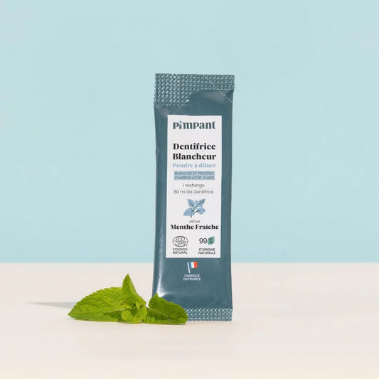 Kit refill pluss flaske, hvitende tannkrem (x1)