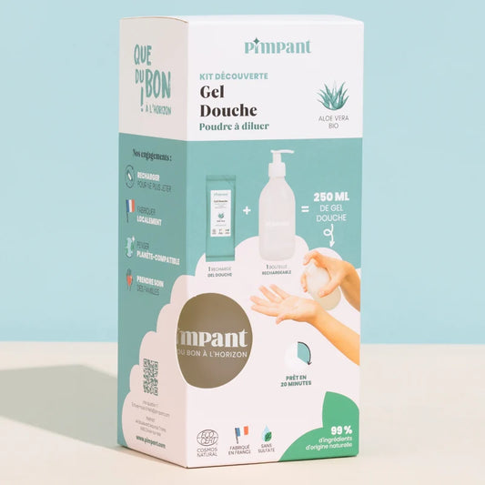 Aloe Vera dusjsåpe Discovery Kit ( 1 flaske + 1 refill)