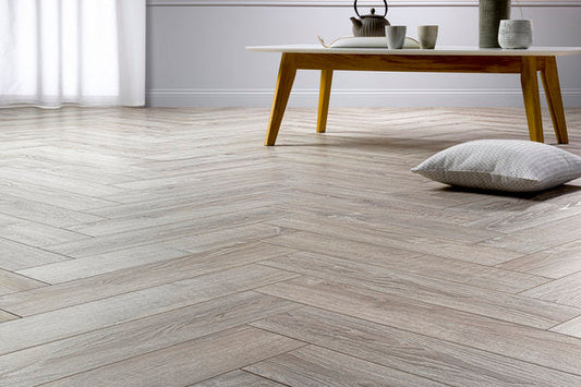 Sardinia Fiskeben laminatgulv med klikksystem