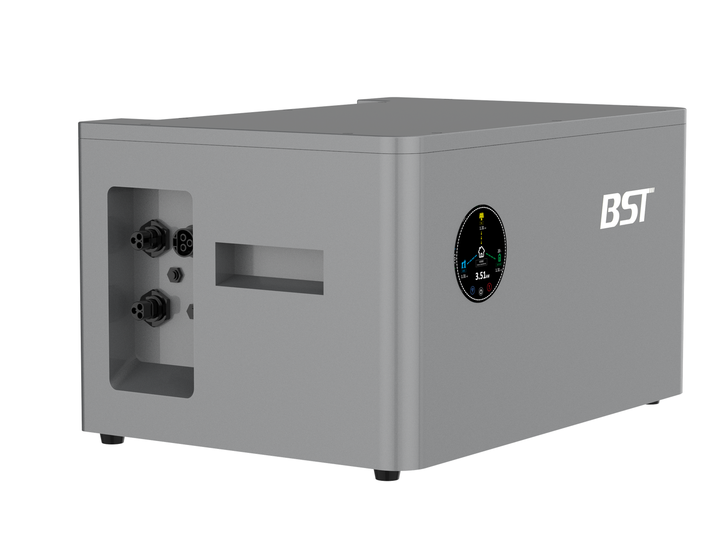 Solcellebatteri med Hybrid Inverter (3,6 kWh / 2000W PV)