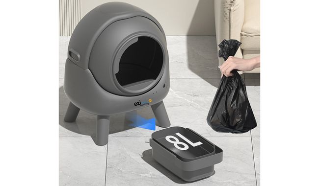 Catbot K6i, Selvrensende kattetoalett