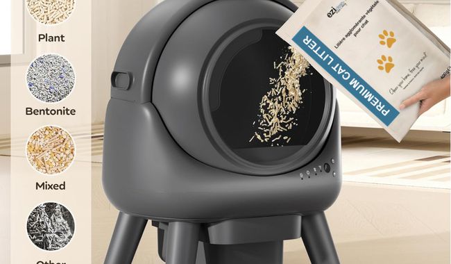 Catbot K6i, Selvrensende kattetoalett