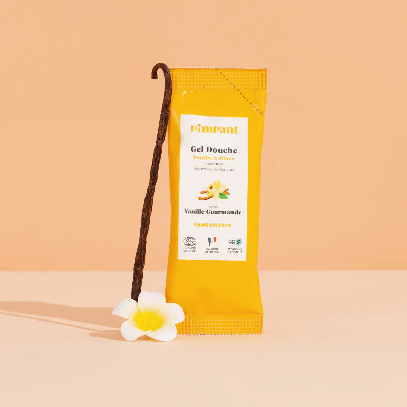 Vanilje dusjsåpe Discovery Kit ( 1 flaske + 1 refill)
