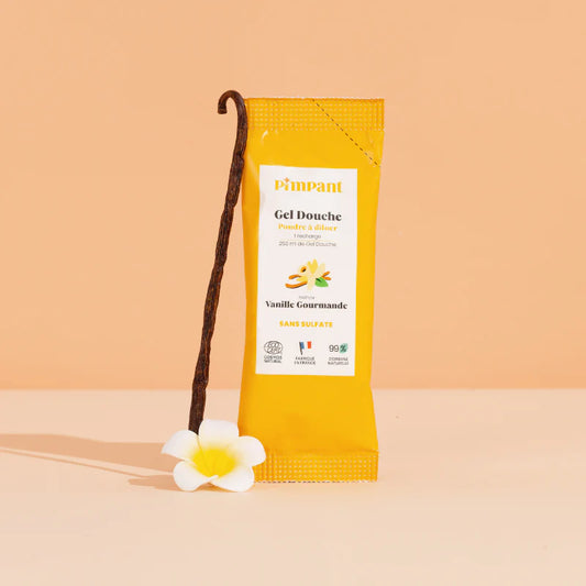 Vanilje dusjsåpe Discovery Kit ( 1 flaske + 1 refill)