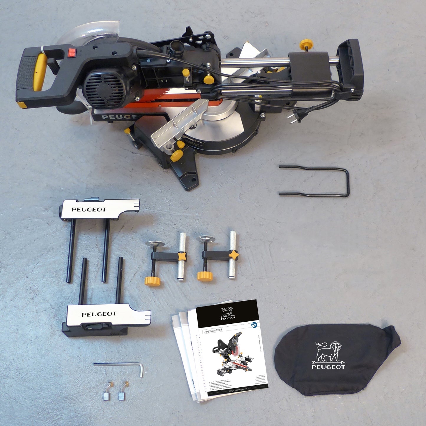 Peugeot Kapp- & Gjærsag 1600W, 254mm