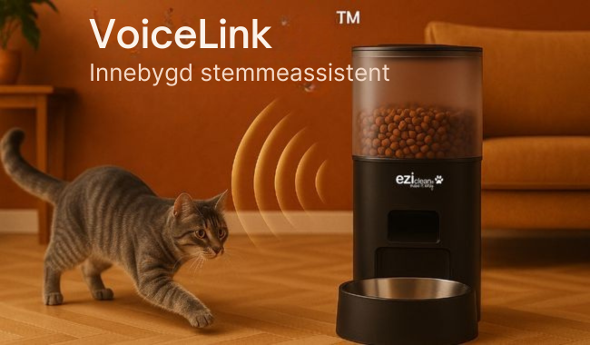 Automatisk Fôr Dispenser & Drikkefontene for Katt & Små Hund, Nutribot Connect C4
