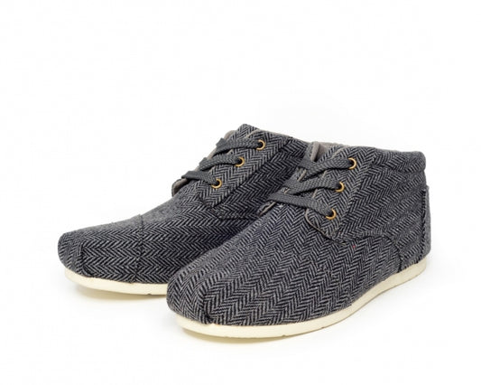 Håndlaget Støvler i Tweed - Made in France