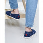 Håndlaget Espadrilles Marineblå - Made in France