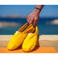 Håndlaget Espadrilles Jaune - Made in France
