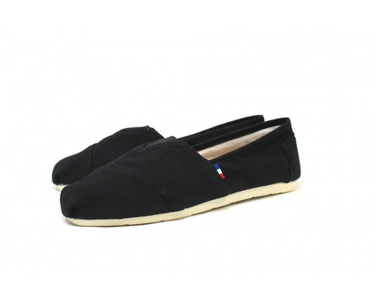 Håndlaget Espadrilles Noir - Made in France