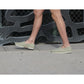 Håndlaget Espadrilles Verte tissée à motif- Made in France