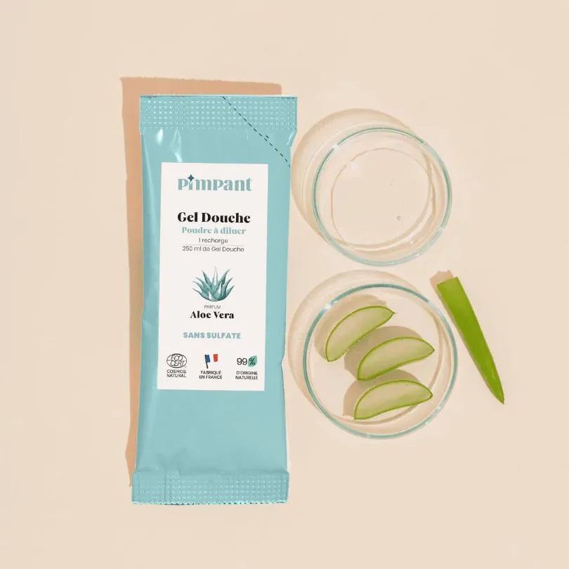 Aloe Vera dusjsåpe Discovery Kit ( 1 flaske + 1 refill)