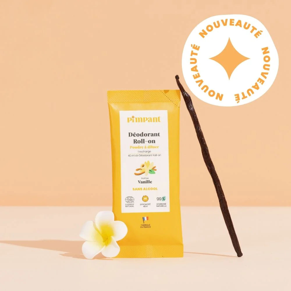Vanilje roll-on deodorant refill (x1)