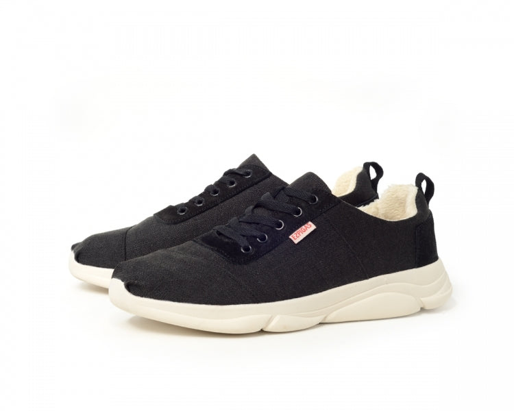 Håndlaget Sneakers Fourrées - Made in France