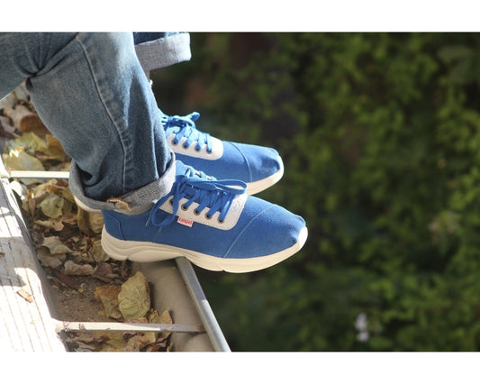 Håndlaget Sneakers Nubuck - Made in France
