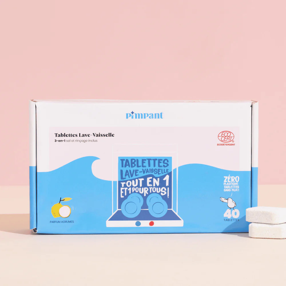 Filmfrie oppvaskmaskintabletter 40 stk, ECO