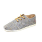 Håndlaget Chinée Espadrilles med snøring - Made in France