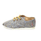 Håndlaget Chinée Espadrilles med snøring - Made in France