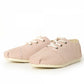 Håndlaget Marinière Beige Espadrilles med snøring - Made in France