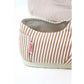 Håndlaget Marinière Beige Espadrilles med snøring - Made in France